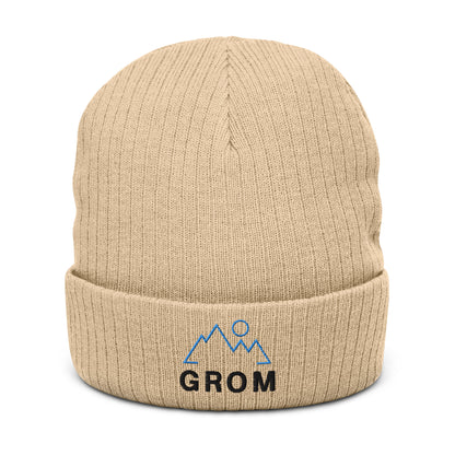 GROM Ribbed knit beanie