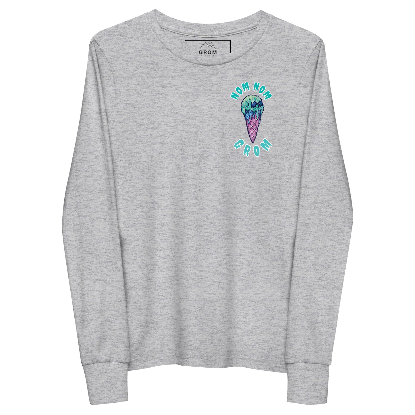 Nom Nom Grom Ice Cream long sleeve tee