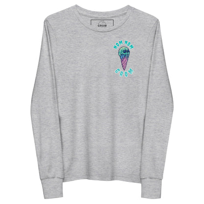 Nom Nom Grom Ice Cream long sleeve tee