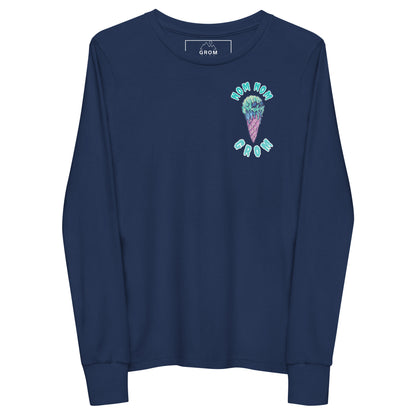 Nom Nom Grom Ice Cream long sleeve tee