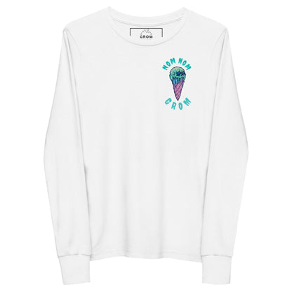 Nom Nom Grom Ice Cream long sleeve tee